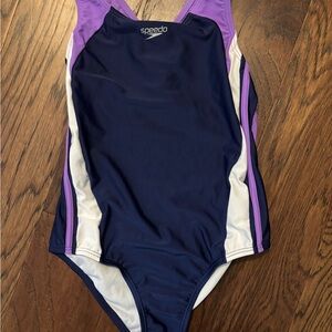 Speedo Blue and White Swimwear